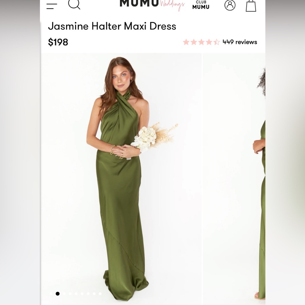 Show Me Your Mumu Jasmine Halter Dress